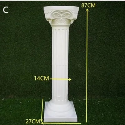 Coluna Romana com Flores – Decoração para Casamento e Festa