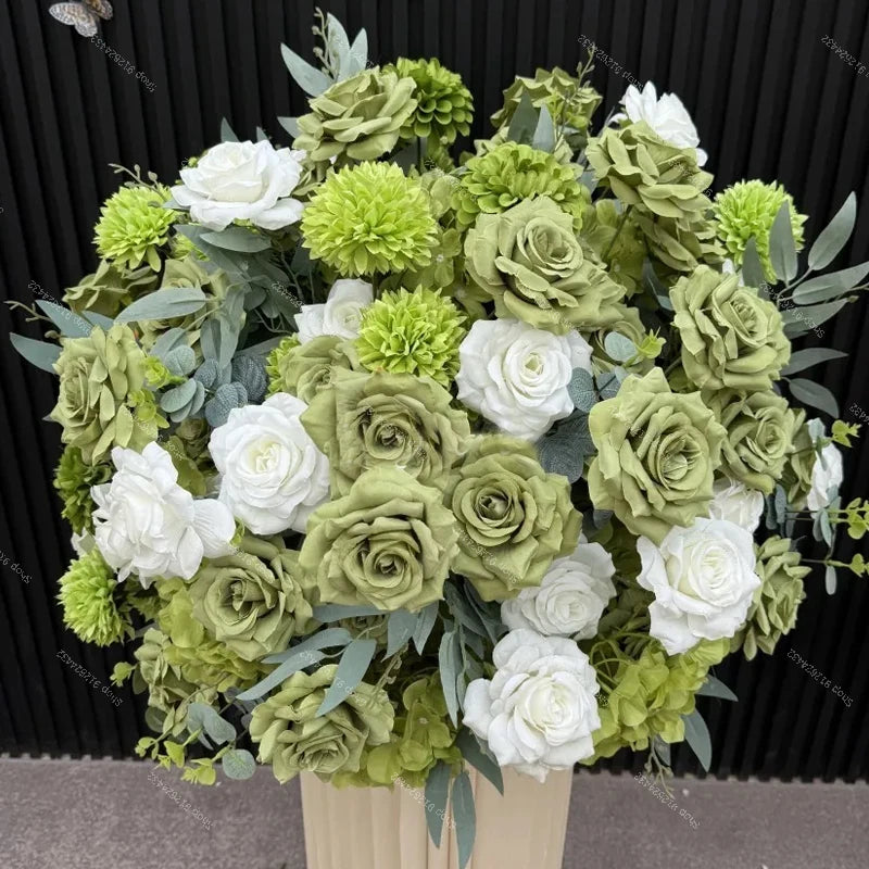 Bola de Flores Branca – Centro de Mesa para Casamento e Eventos