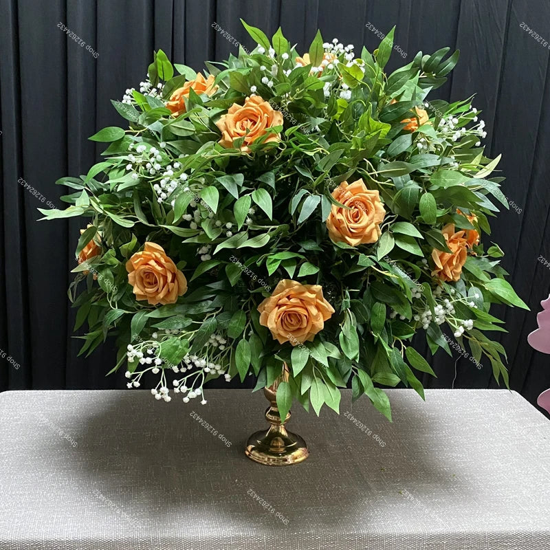 Bola de Flores Branca – Centro de Mesa para Casamento e Eventos