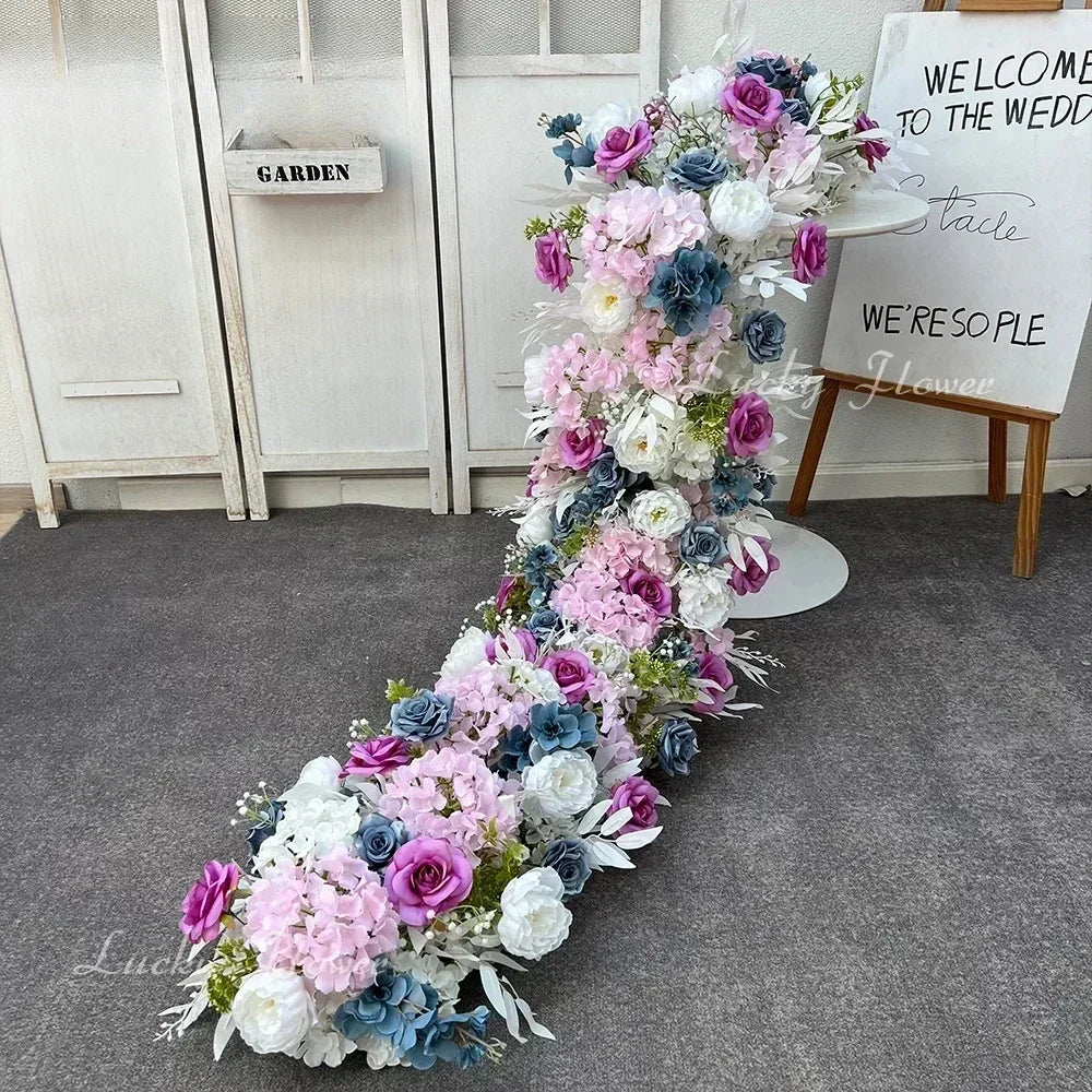 Caminho de Flores – Centro de Mesa e Decoração para Casamento e Festas