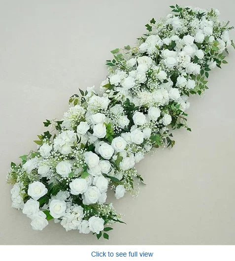 Caminho de Flores – Centro de Mesa e Decoração para Casamento e Festas