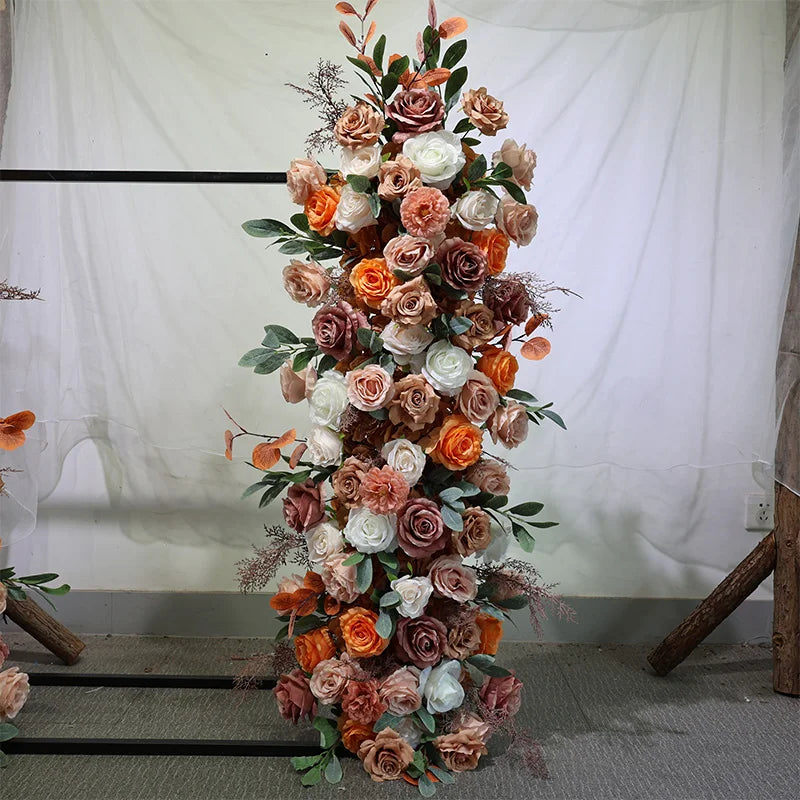 Caminho de Flores Azul Haze – Decoração para Casamento e Eventos