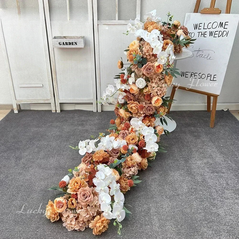Caminho de Flores – Centro de Mesa e Decoração para Casamento e Festas