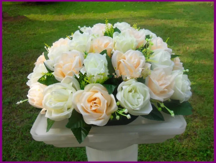 Coluna Romana com Flores – Decoração para Casamento e Festa