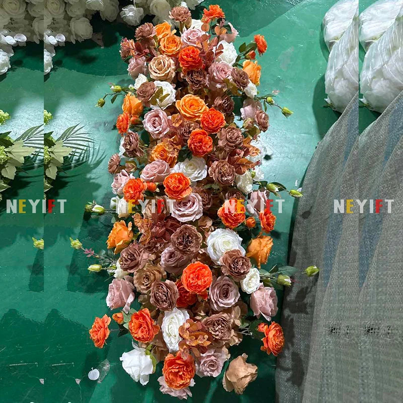 Caminho de Flores Verde – Decoração para Casamento e Eventos
