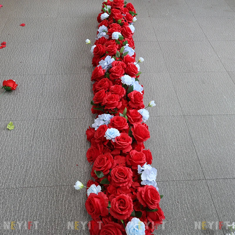 Caminho de Flores Verde – Decoração para Casamento e Eventos