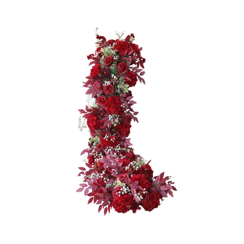 Caminho de Rosas e Peônias – Centro de Mesa e Decoração para Casamento e Festas