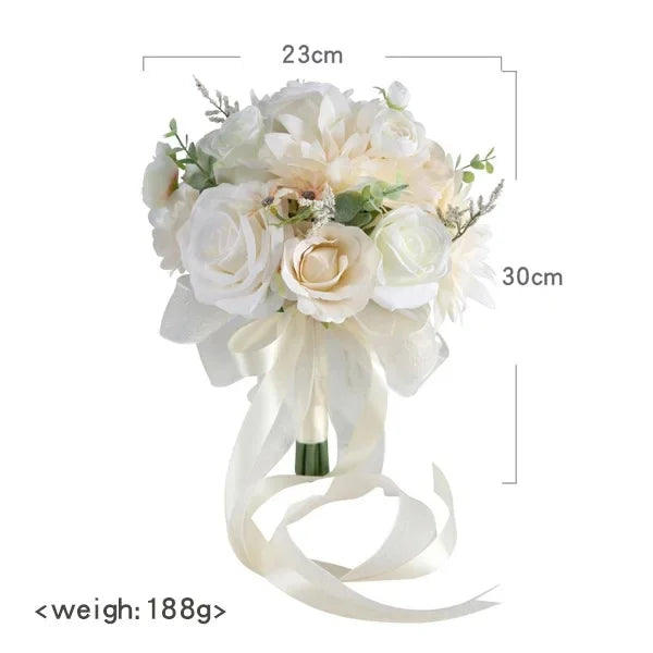 Buquê de Flores – Acessório para Noiva, Casamento e Fotografia
