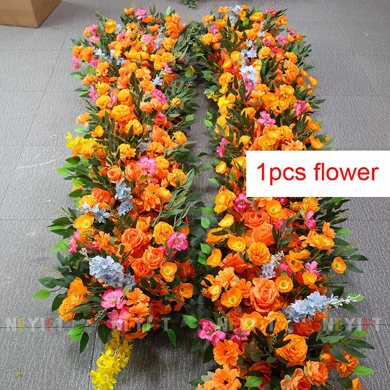 Caminho de Flores Verde – Decoração para Casamento e Eventos