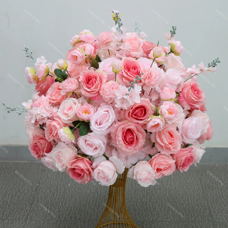 Bola de Flores Branca – Centro de Mesa para Casamento e Eventos