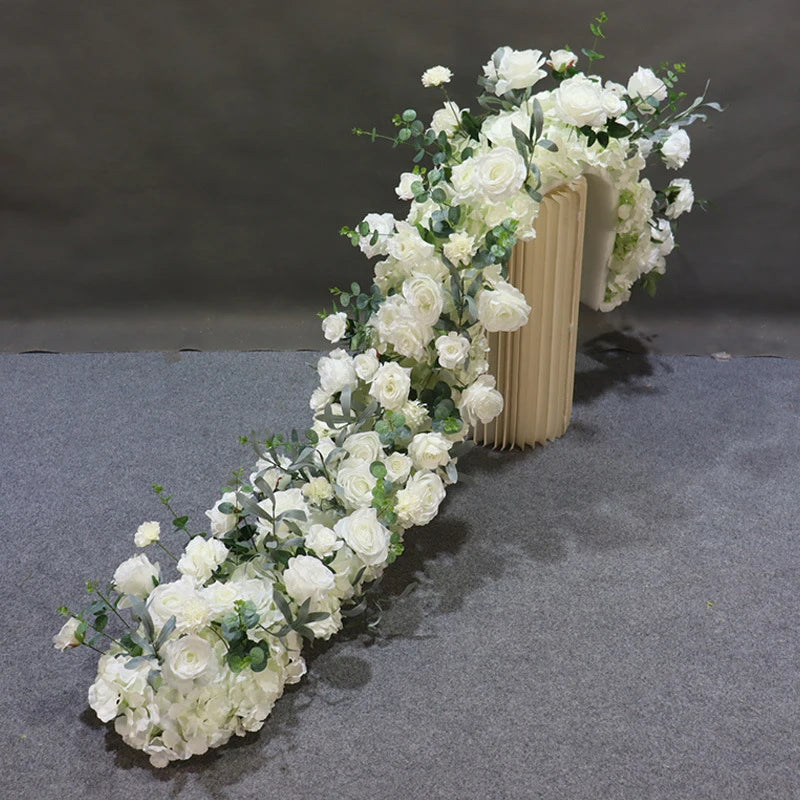 Caminho de Rosas e Peônias – Centro de Mesa e Decoração para Casamento e Festas