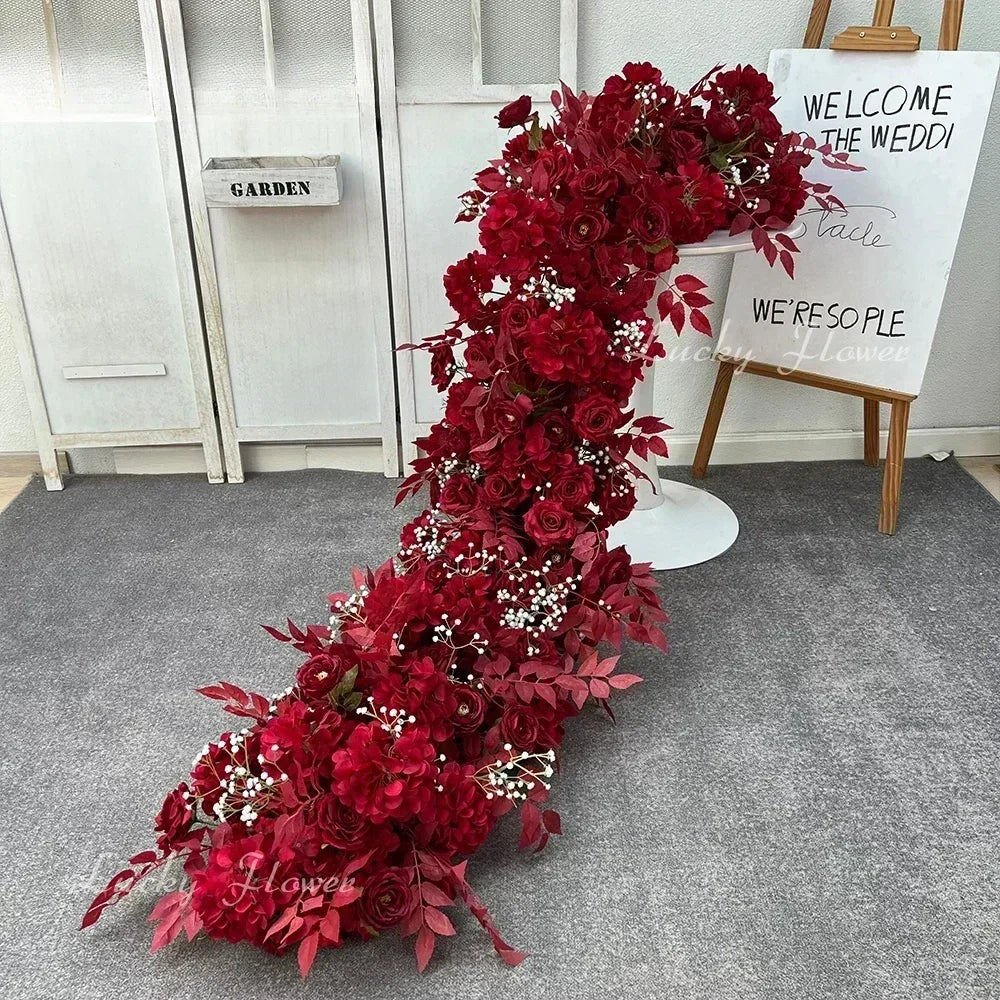 Caminho de Flores – Centro de Mesa e Decoração para Casamento e Festas