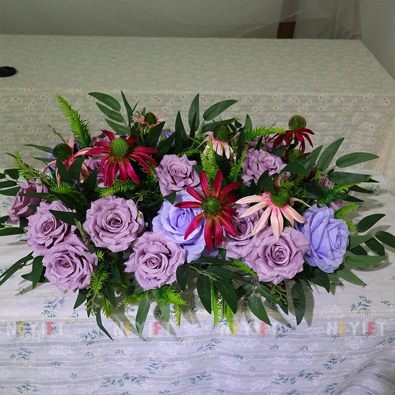 Caminho de Flores Verde – Decoração para Casamento e Eventos