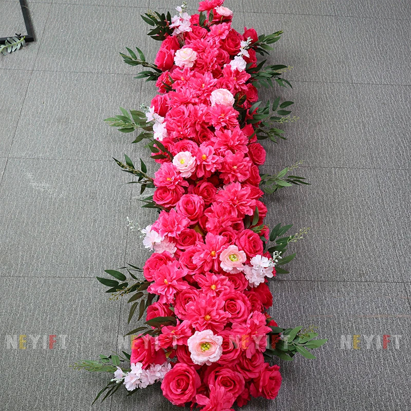 Caminho de Flores Verde – Decoração para Casamento e Eventos