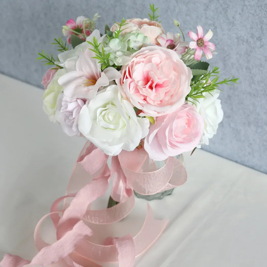 Buquê de Flores – Acessório para Noiva, Casamento e Fotografia