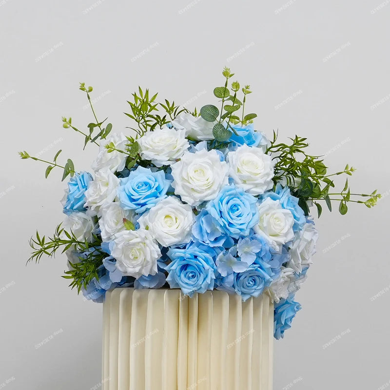 Bola de Flores Branca – Centro de Mesa para Casamento e Eventos