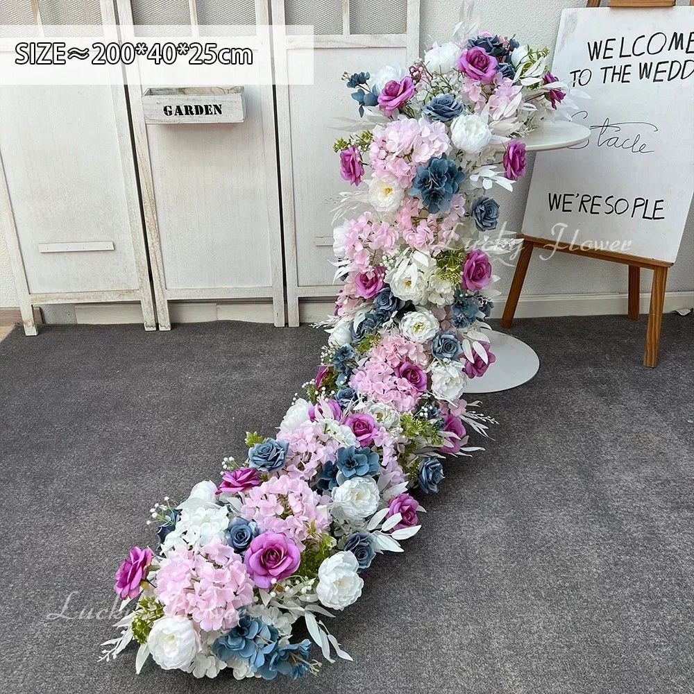 Caminho de Flores – Centro de Mesa e Decoração para Casamento e Festas