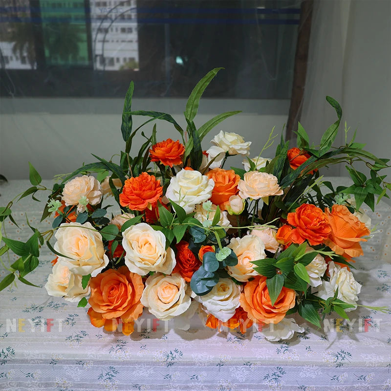 Caminho de Flores Verde – Decoração para Casamento e Eventos