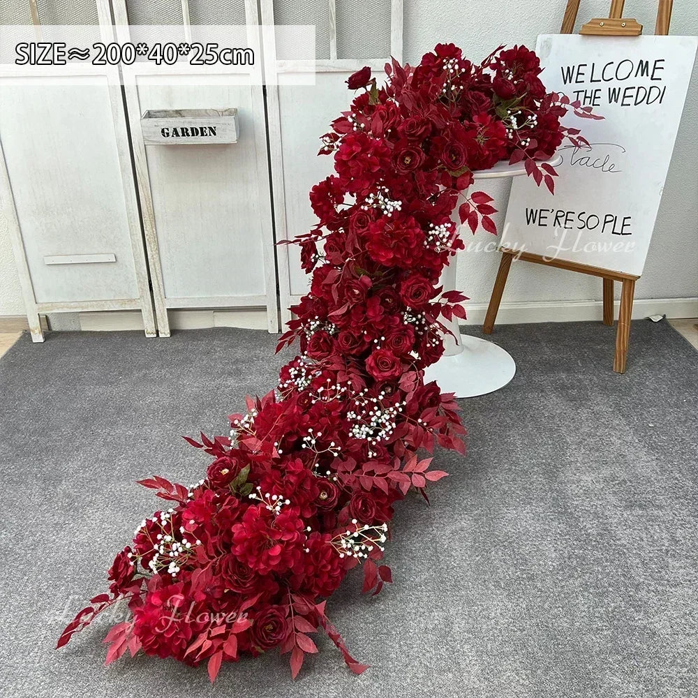 Caminho de Flores – Centro de Mesa e Decoração para Casamento e Festas