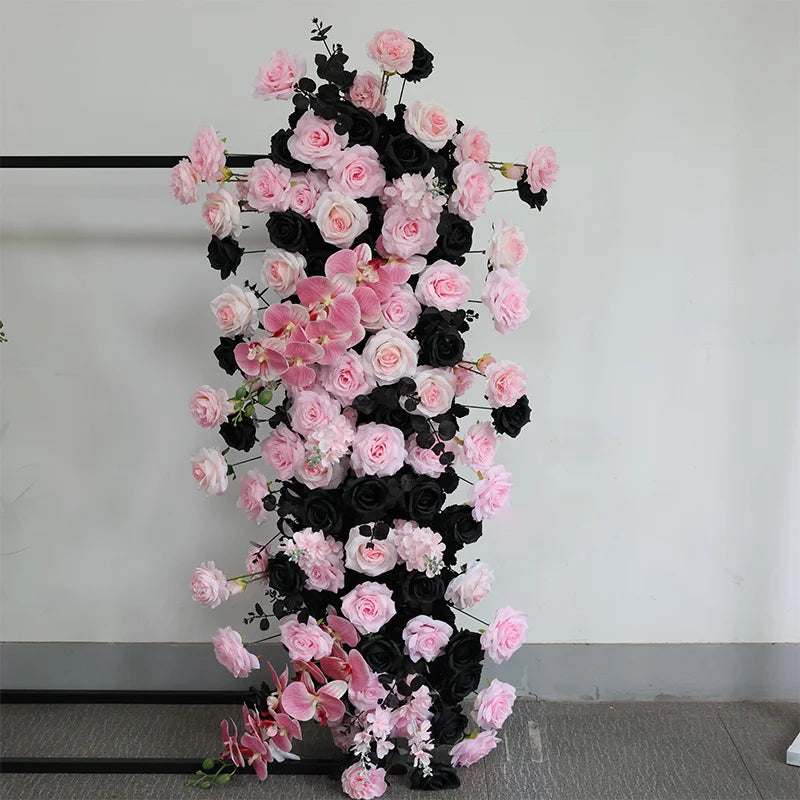 Caminho de Flores Azul Haze – Decoração para Casamento e Eventos