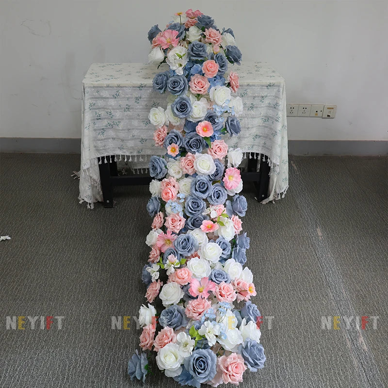 Caminho de Flores Verde – Decoração para Casamento e Eventos