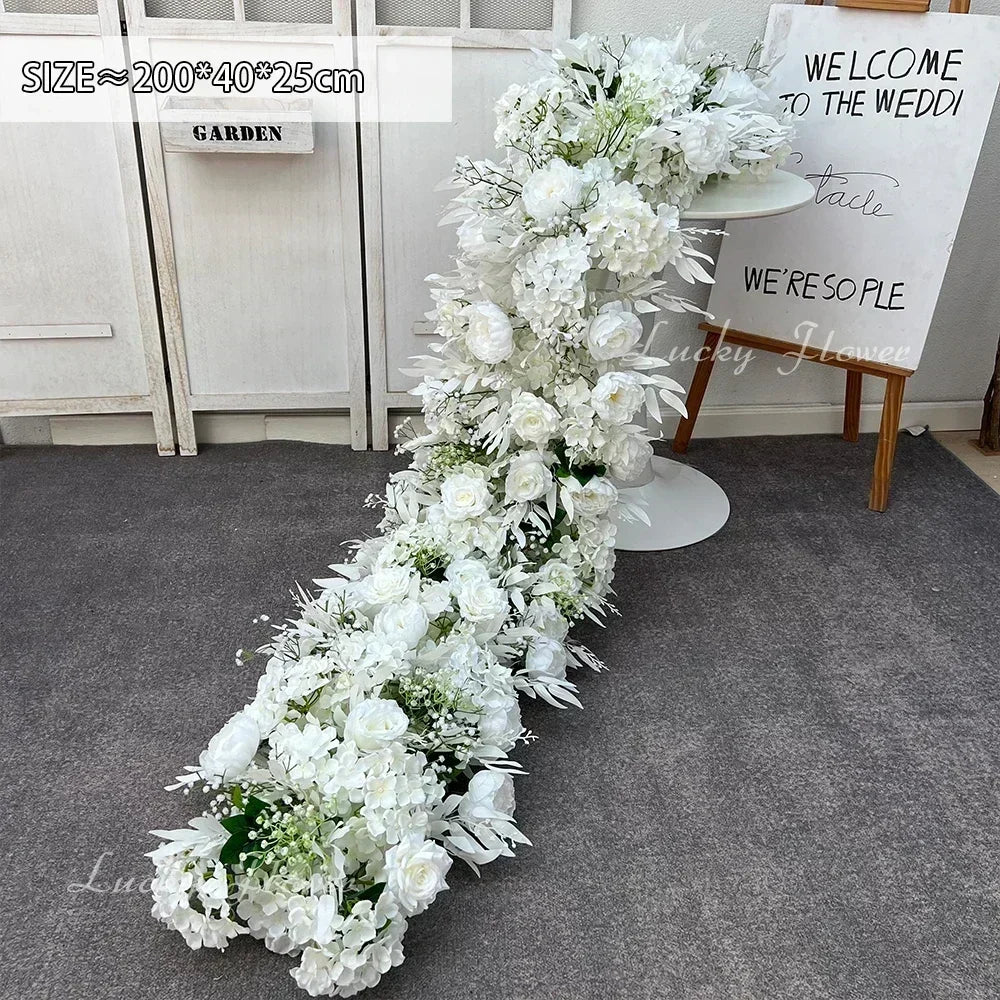 Caminho de Flores – Centro de Mesa e Decoração para Casamento e Festas