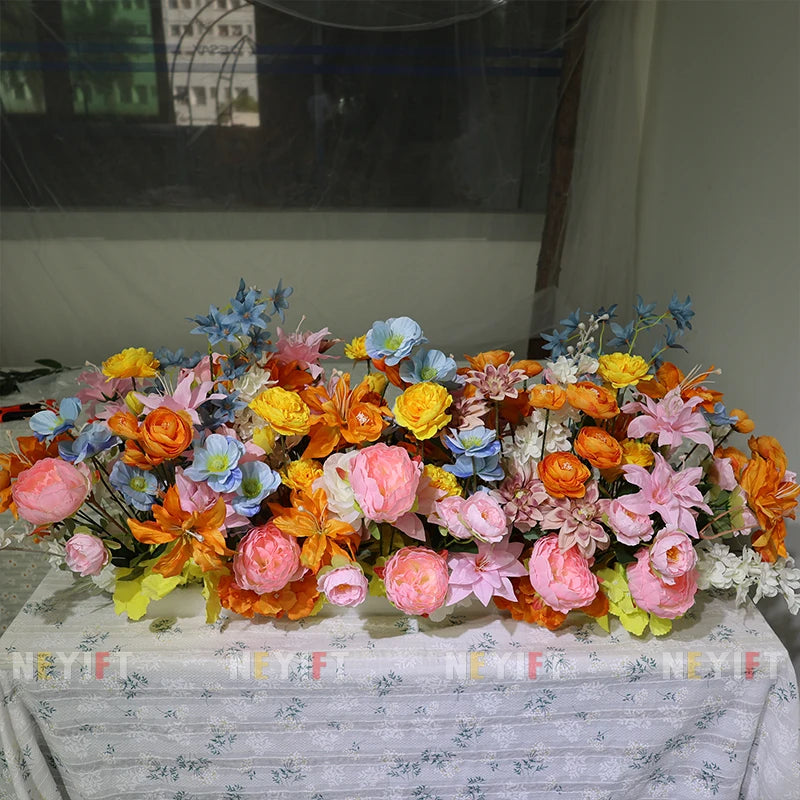 Caminho de Flores Verde – Decoração para Casamento e Eventos