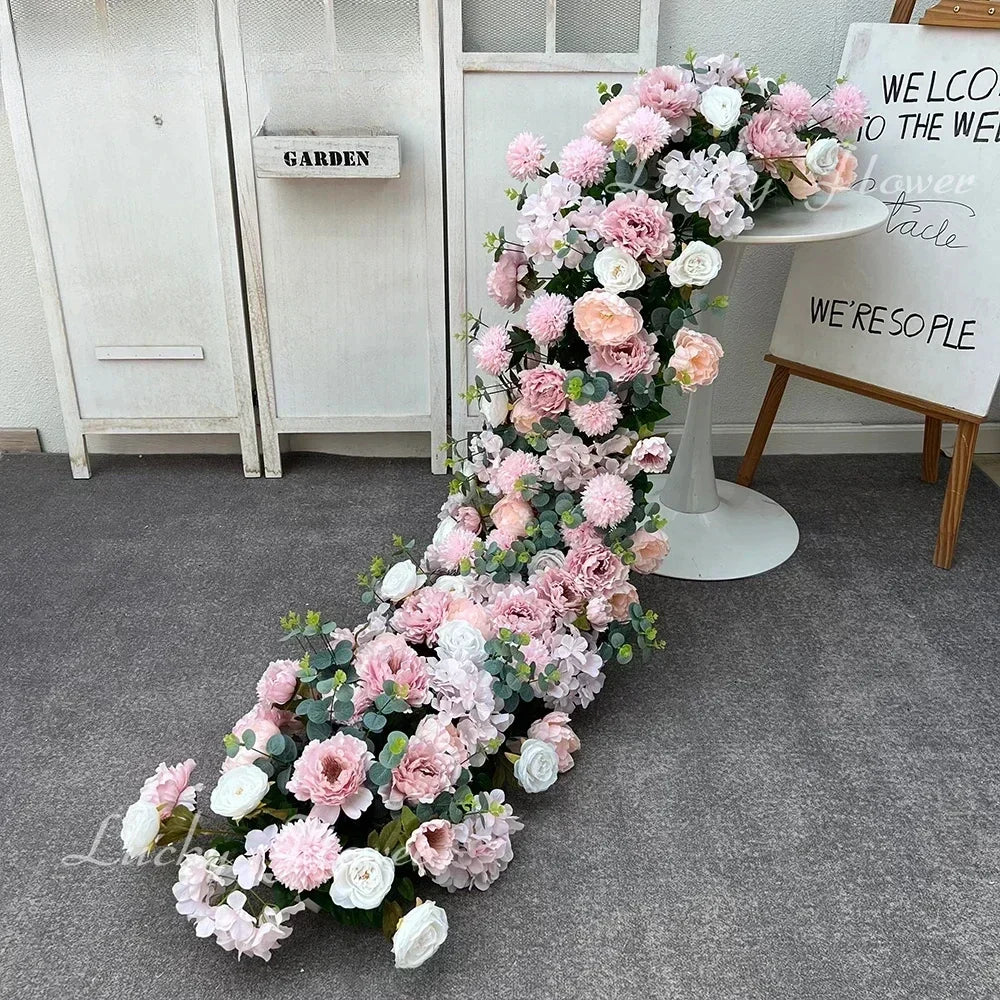 Caminho de Flores – Centro de Mesa e Decoração para Casamento e Festas