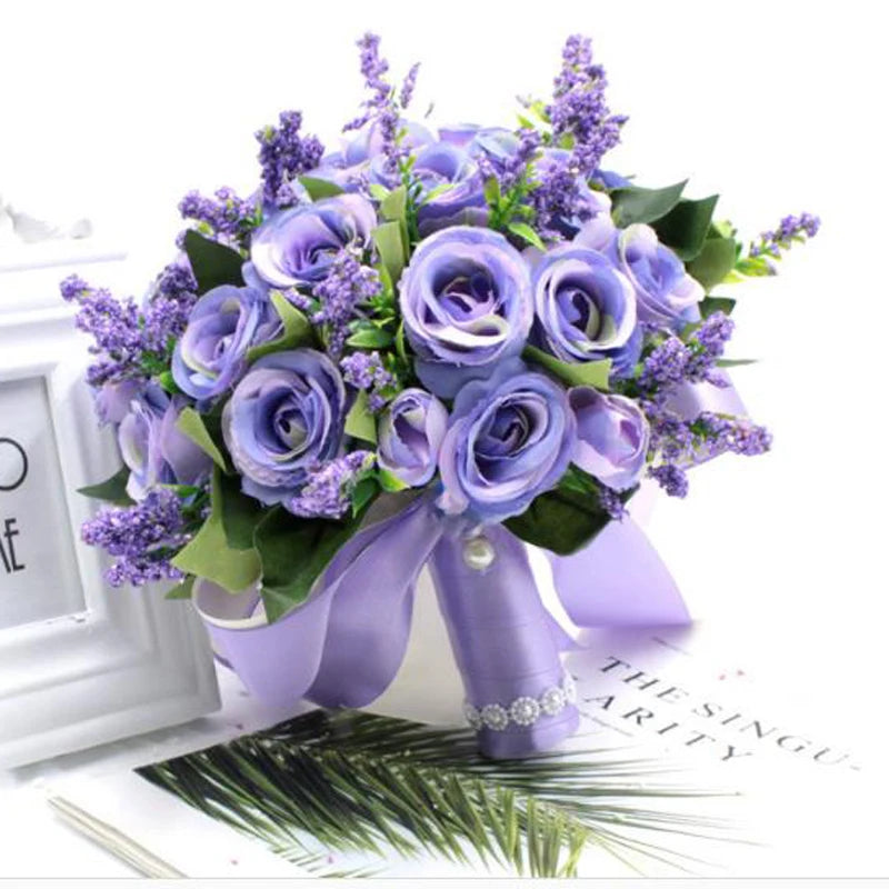 Buquê de Rosas – Acessório para Noiva e Casamento