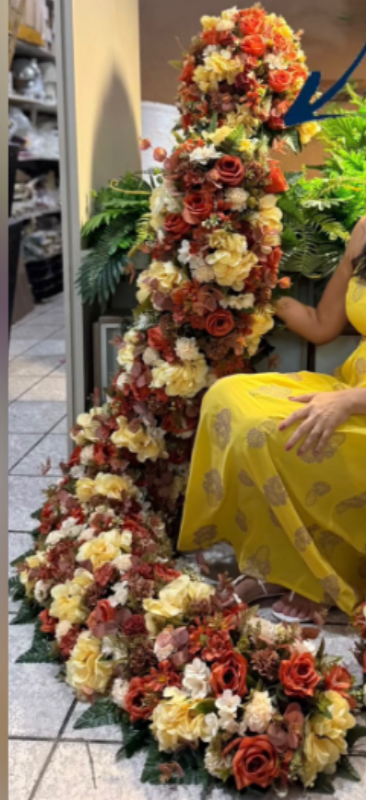 Macarrão Floral 2m