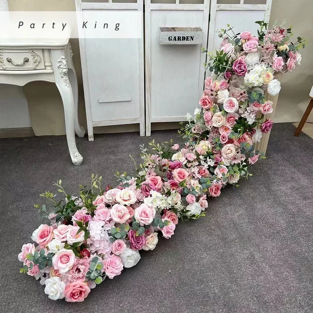 Caminho de Flores – Centro de Mesa e Decoração para Casamento e Festas