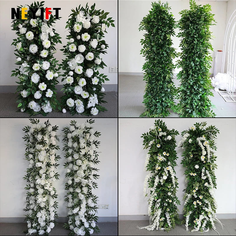 Caminho de Flores Verde – Decoração para Casamento e Eventos