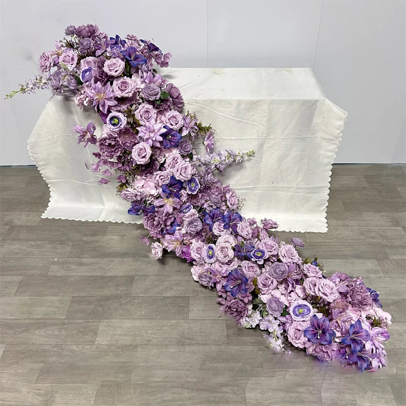Caminho de Rosas e Hortênsias – Decoração para Casamento e Eventos