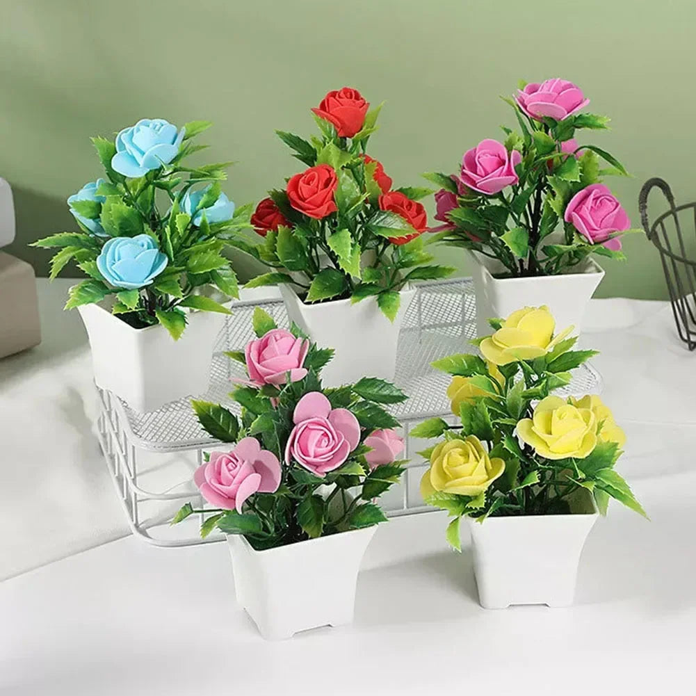 Bonsai de Rosas – Decoração para Casa e Ambiente