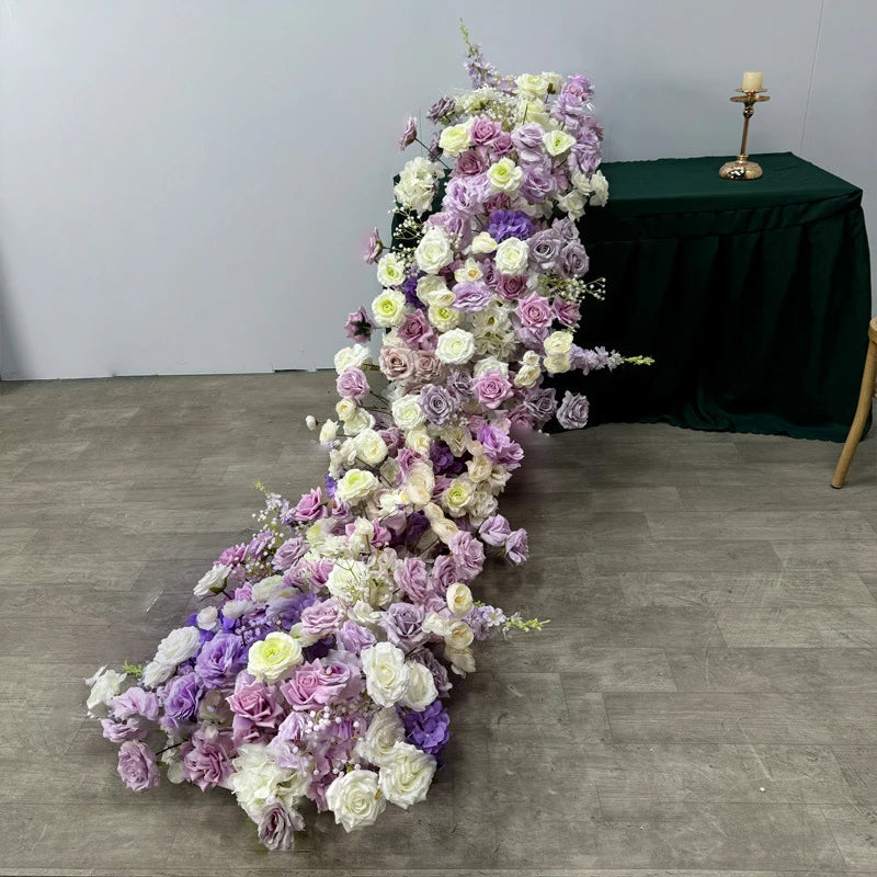 Caminho de Rosas e Hortênsias – Decoração para Casamento e Eventos