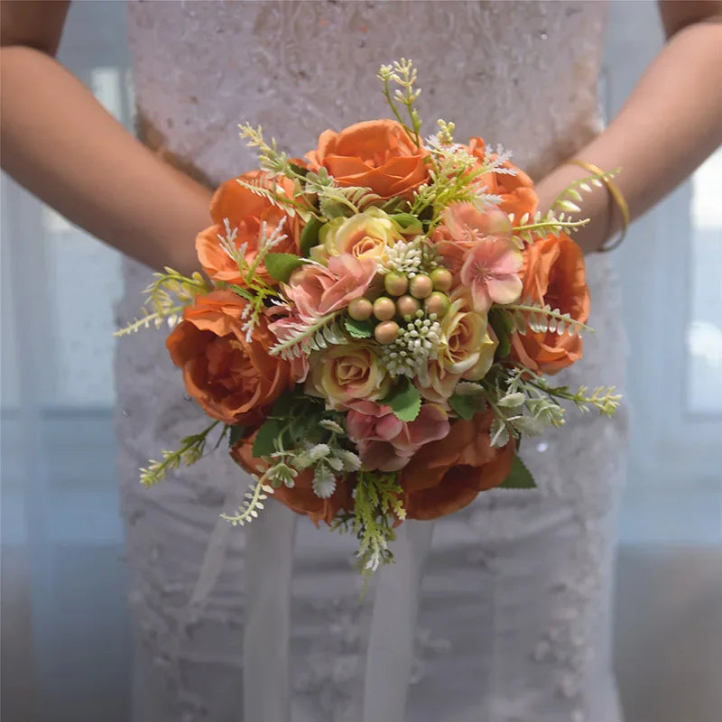 Buquê de Rosas – Acessório para Casamento e Decoração