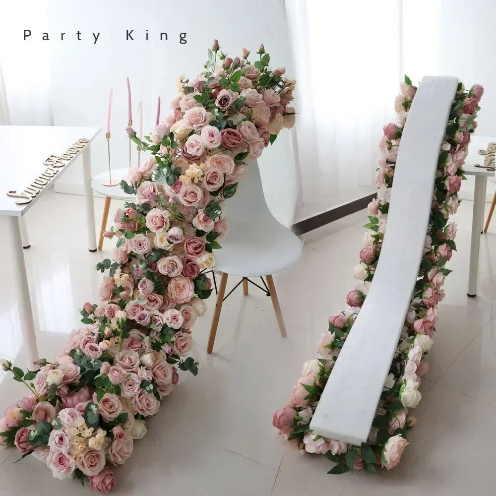 Caminho de Flores – Centro de Mesa e Decoração para Casamento e Festas