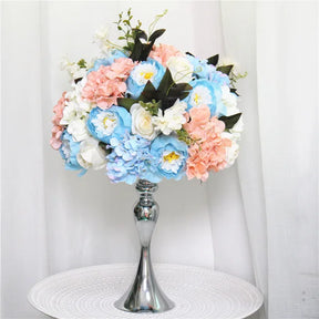 Bola Floral de Rosas, Hortênsias e Peônias – Centro de Mesa para Casamento e Festas