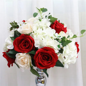 Bola Floral de Rosas, Hortênsias e Peônias – Centro de Mesa para Casamento e Festas