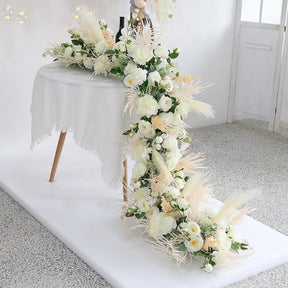 Caminho de Rosas e Peônias – Centro de Mesa e Decoração para Casamento e Festas