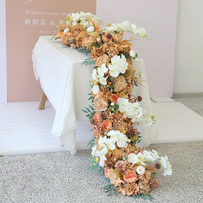 Caminho de Rosas e Peônias – Centro de Mesa e Decoração para Casamento e Festas