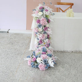 Caminho de Rosas e Peônias – Centro de Mesa e Decoração para Casamento e Festas