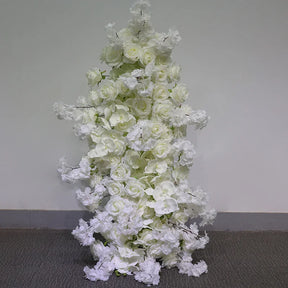 Caminho de Flores Azul Haze – Decoração para Casamento e Eventos