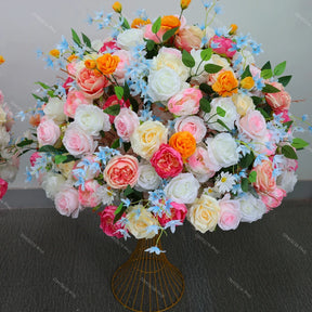 Bola de Flores Branca – Centro de Mesa para Casamento e Eventos