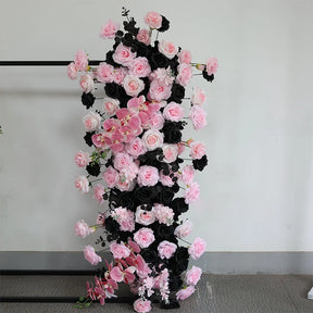 Caminho de Flores Azul Haze – Decoração para Casamento e Eventos