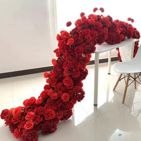 Caminho de Rosas e Hortênsias – Decoração para Casamento e Eventos