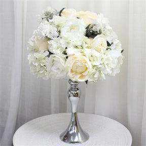 Bola Floral de Rosas, Hortênsias e Peônias – Centro de Mesa para Casamento e Festas