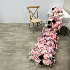 Caminho de Rosas e Hortênsias – Decoração para Casamento e Eventos