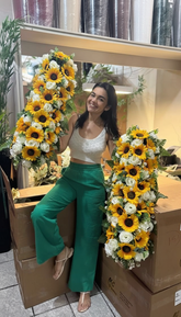 Macarrão Floral 80cm